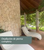 Depilación de pierna completa