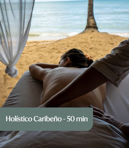 Holístico Caribeño- 50 min (Spa en la Playa)