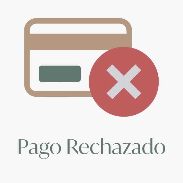 pago rechazado pago rechazado