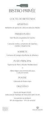 Menu Degustación Bistró Privé - Image 2