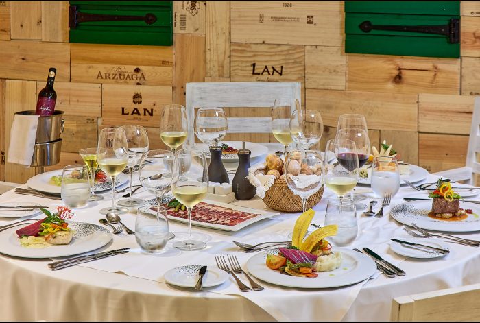 Menu Degustación con Maridaje