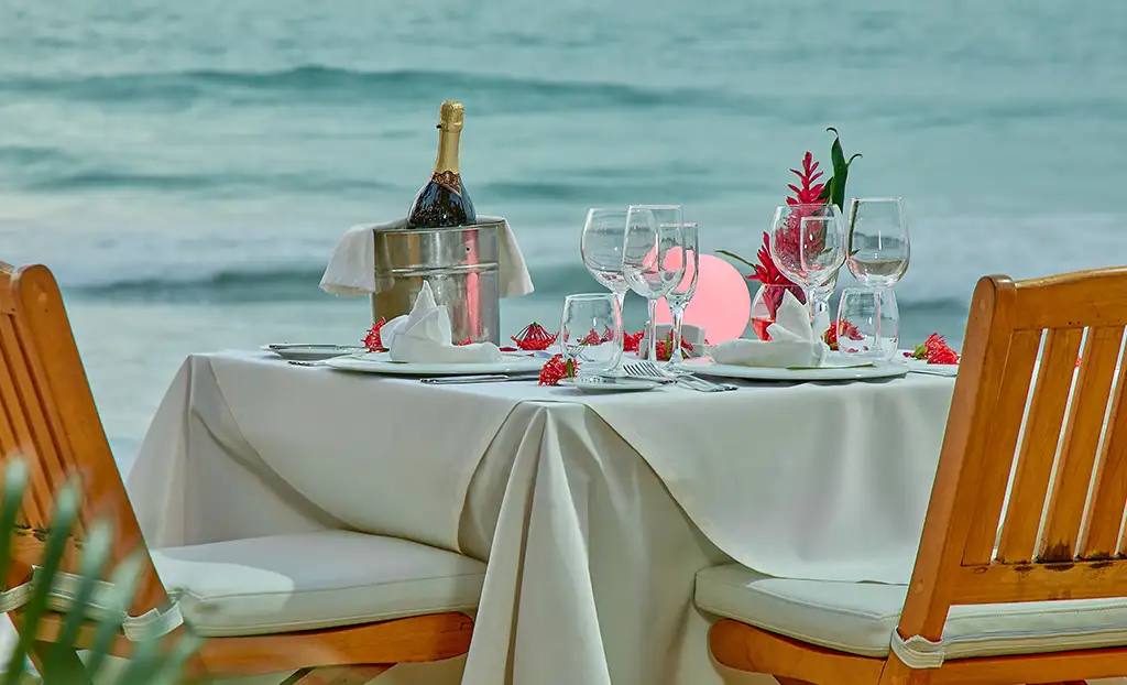 Cena privada en Samana