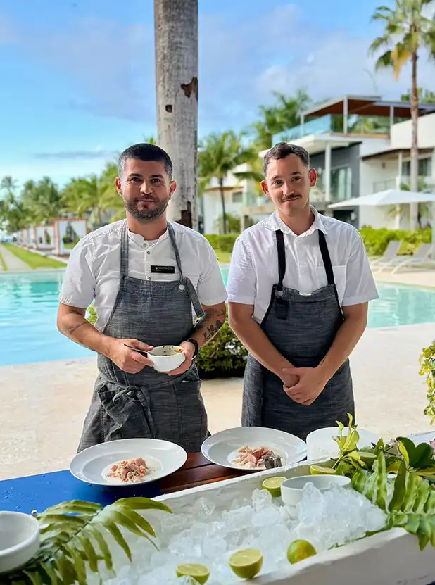 chefs gourmet en Sublime Samana